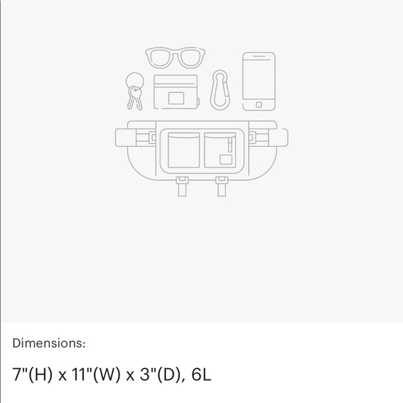 NWT Herschel Eighteen Hip Pack Crossbody Bag - Picture 8 of 8